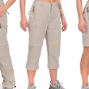 Little Donkey Andy Women's Stretch Convertible Pants, Zip Off Quick Dry Hiking